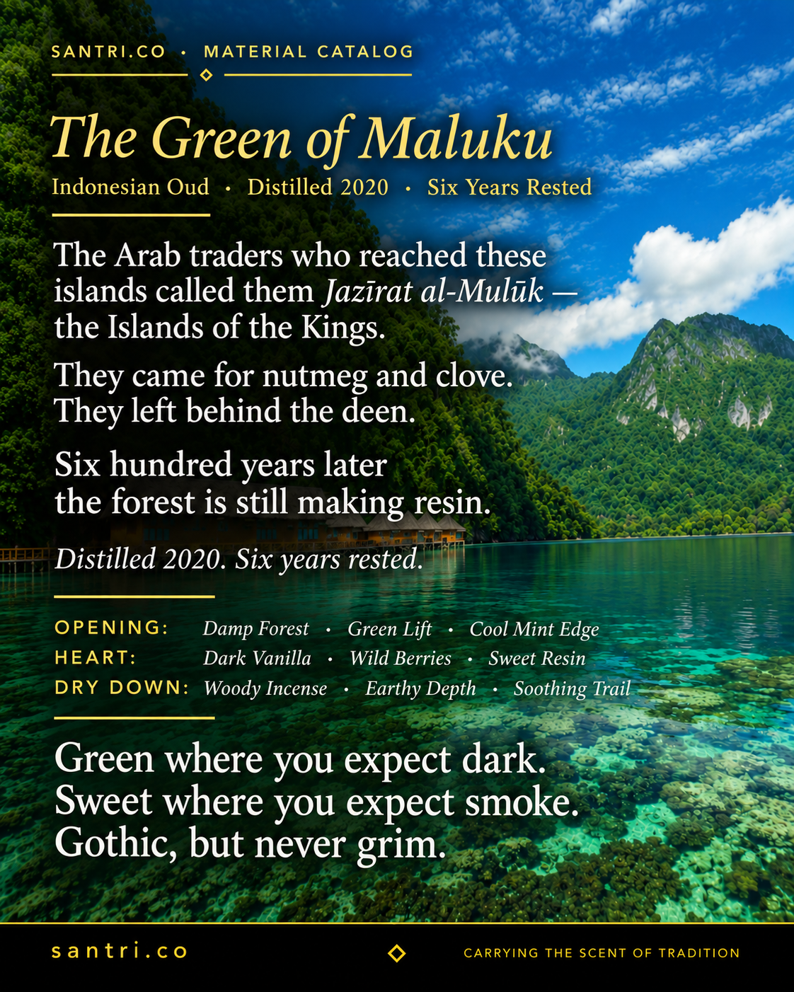 The Green of Maluku (خَضْرَاءُ مَلُوكُو)
