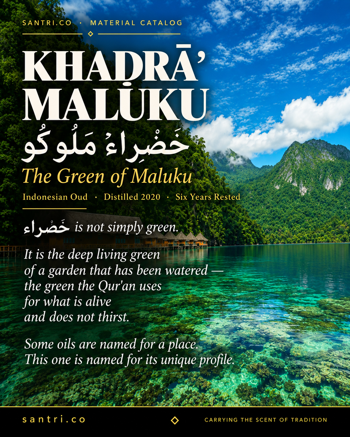 The Green of Maluku (خَضْرَاءُ مَلُوكُو)